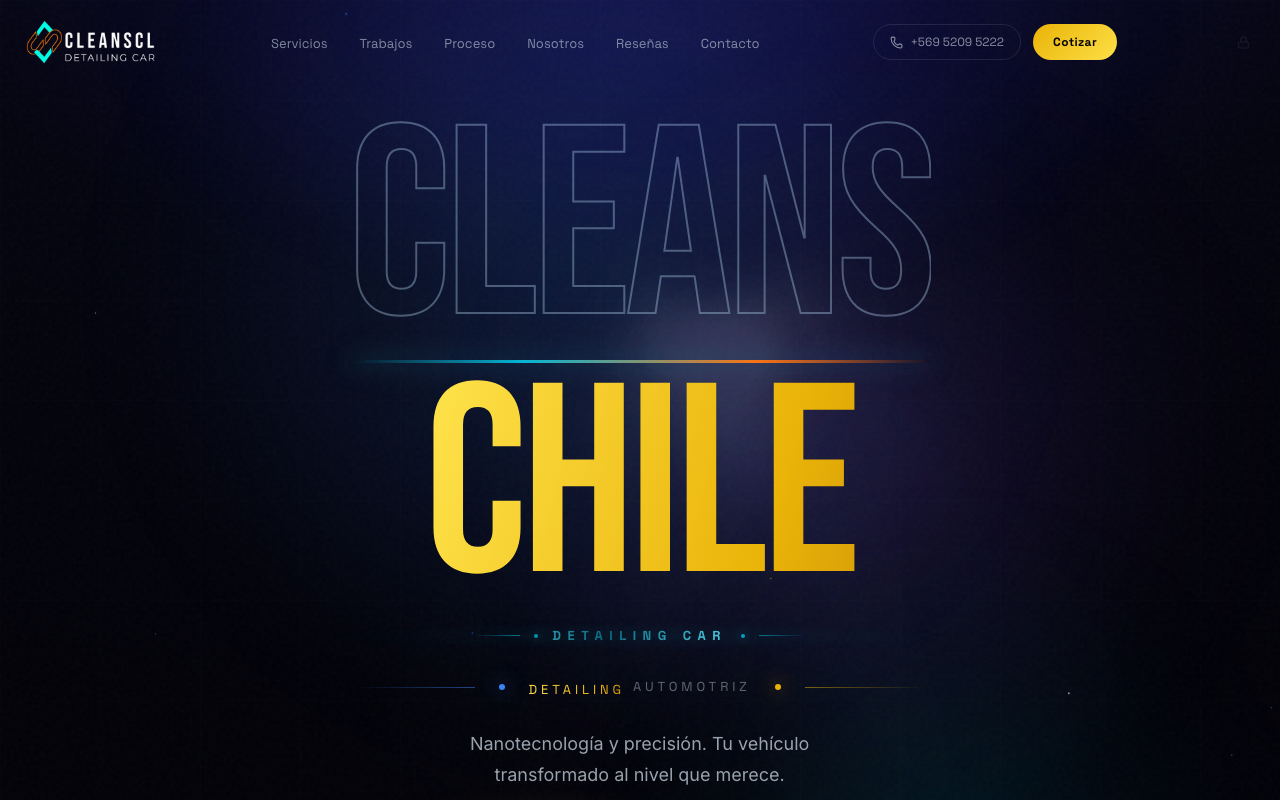 Cleans Chile - Detailing automotriz premium
